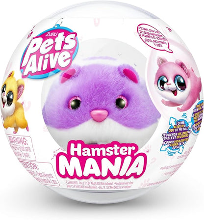 NEW Pets Alive Hamster Assorted ZURU Hamster, Electronic Pet, 20+ Sounds Chris and Alexa Store