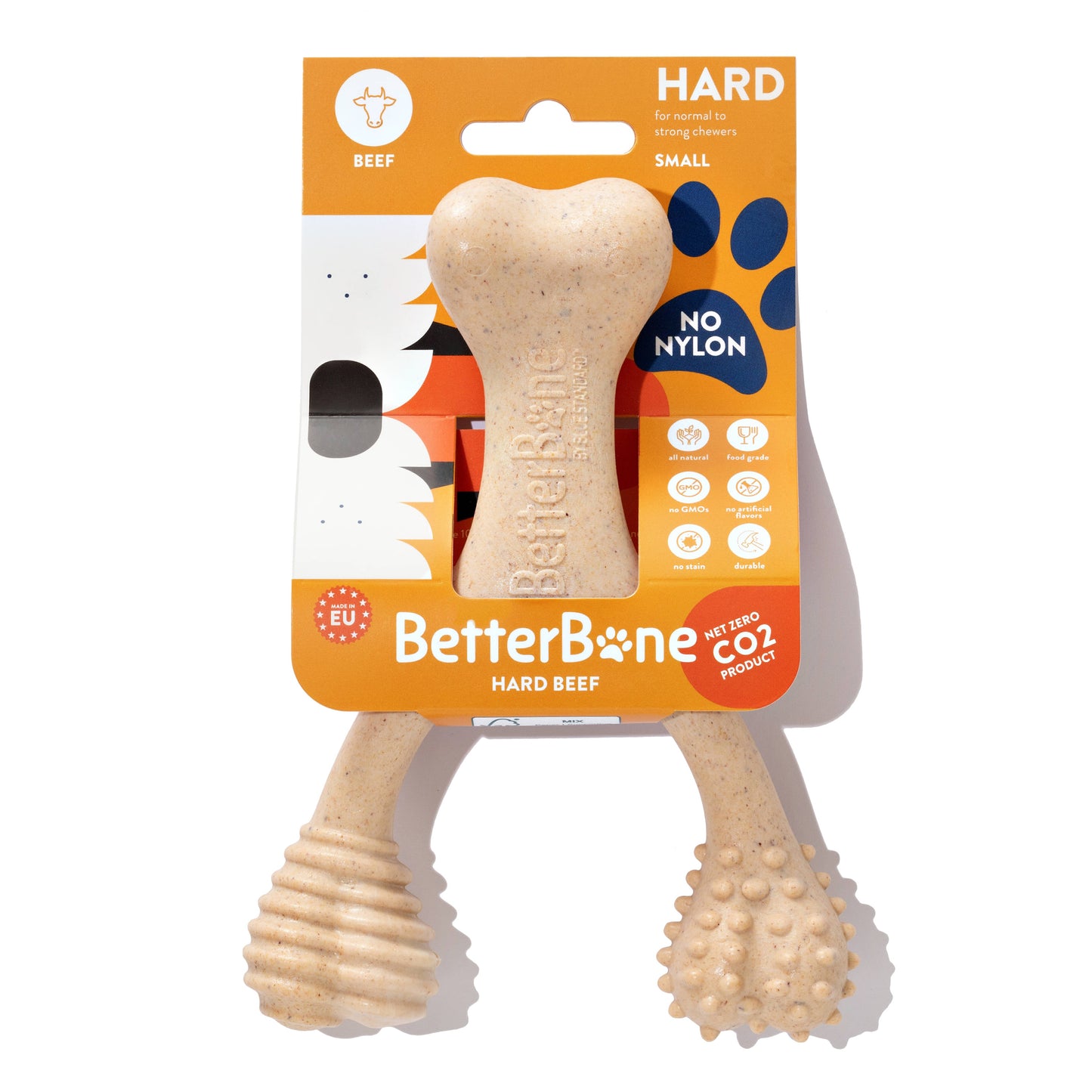 Eco-Friendly Tough Chew: BetterBone HARD for Aggressive Chewers! BetterBone All Natural Eco-Friendly Dog Chews & Bones