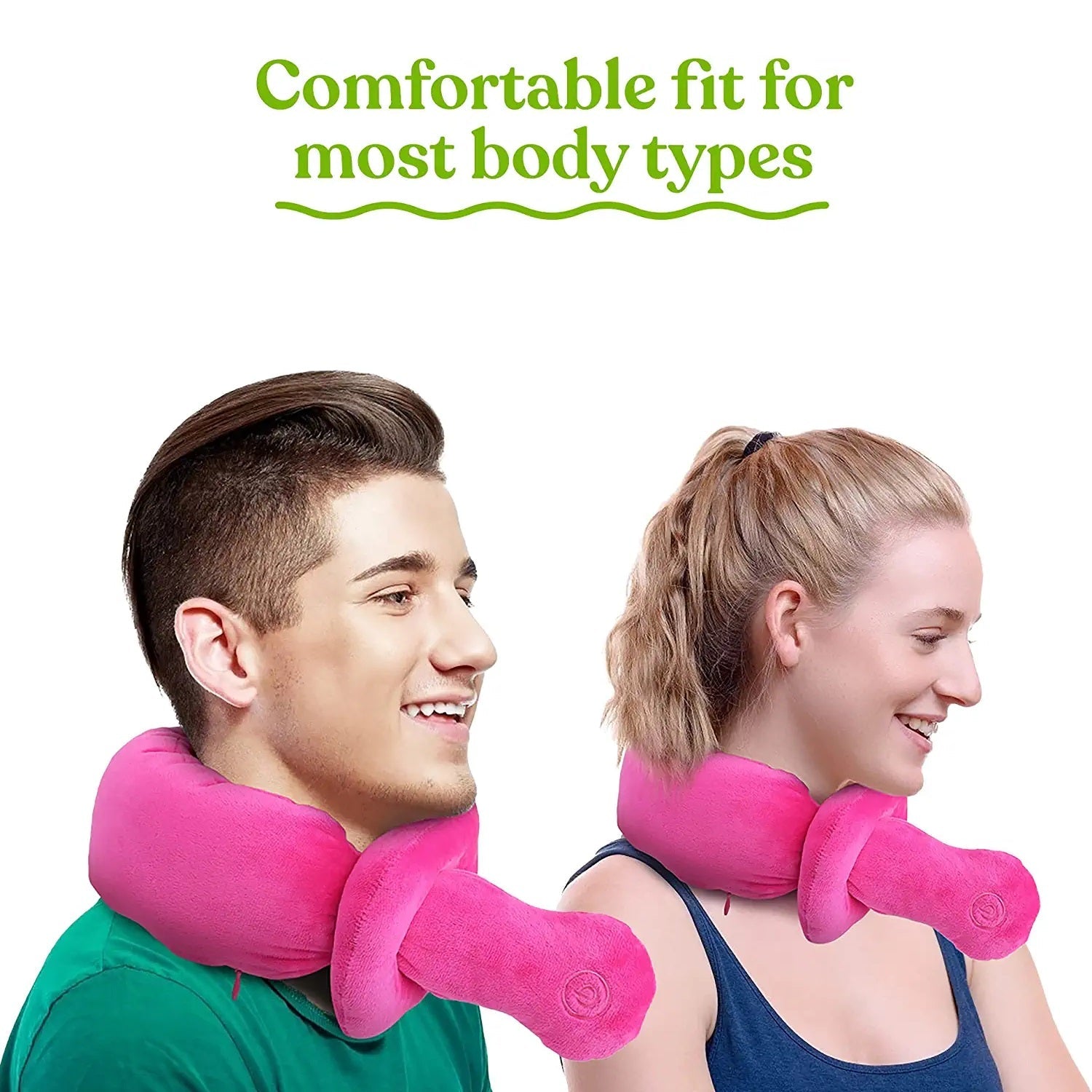 Adjustable Portable Neck and Shoulder Massager with Soothing Heat Pursonic