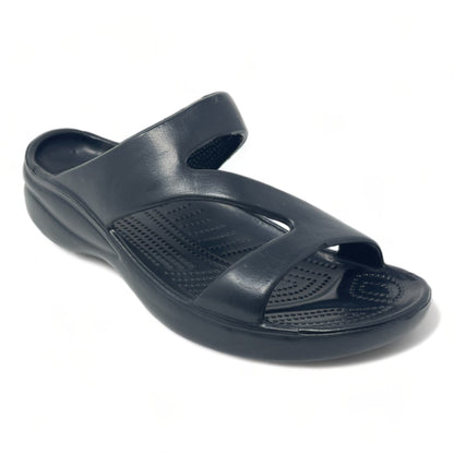 Ladies' Lightweight Comfort Z Sandals - Black DAWGS USA