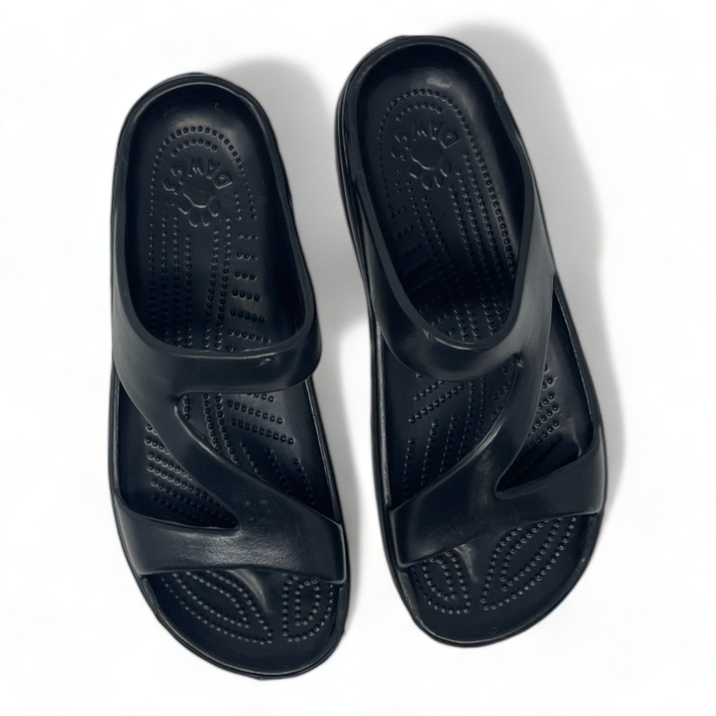 Ladies' Lightweight Comfort Z Sandals - Black DAWGS USA