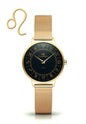 Gold Horoscope Astrology Watch - The Constellation Collection Celestial Watches