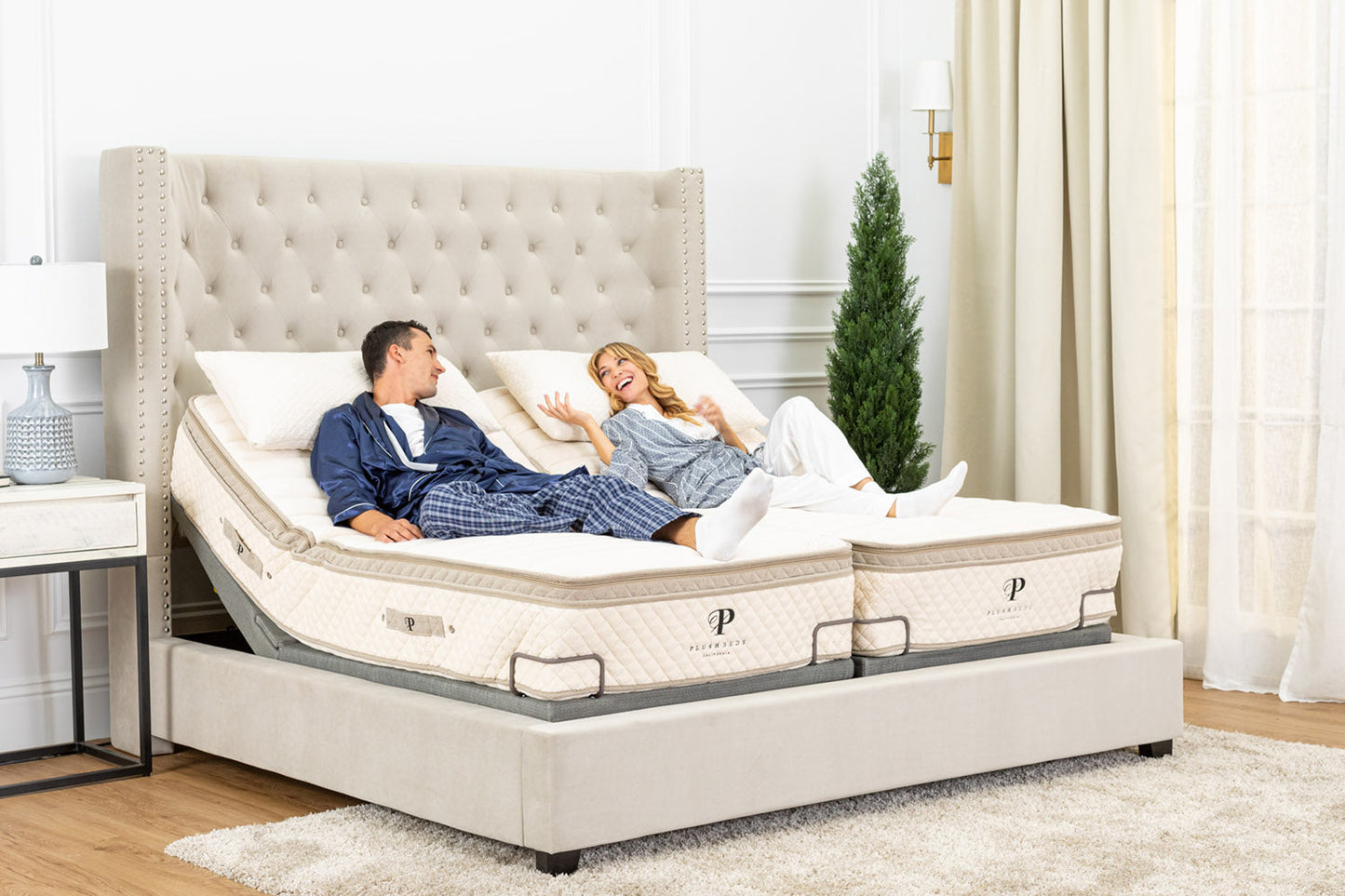 Organic Luxury Hybrid Latex Mattress - Sleep in Bliss PlushBeds