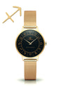 Gold Horoscope Astrology Watch - The Constellation Collection Celestial Watches