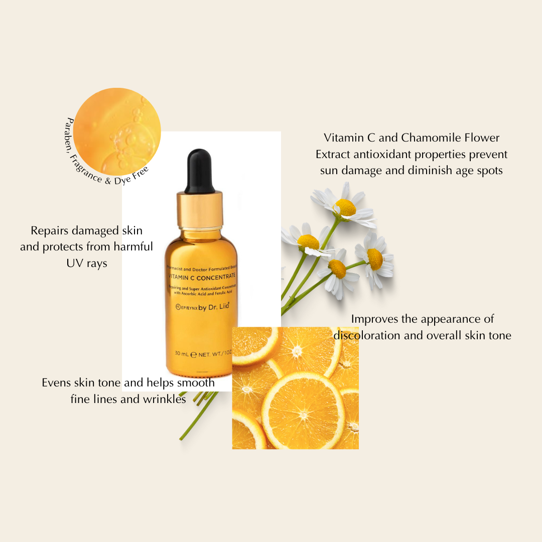 Revitalizing Vitamin C Skin Brightening Serum - Age Spot Defense EpiLynx