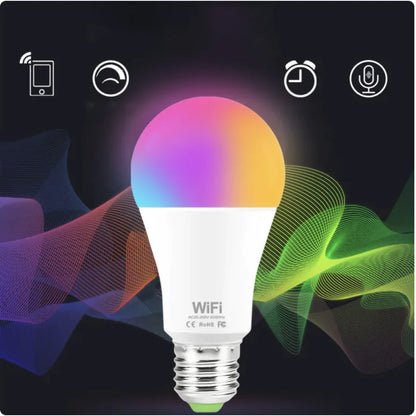 15W WiFi Smart RGB LED Light Bulb Chris and Alexa Store