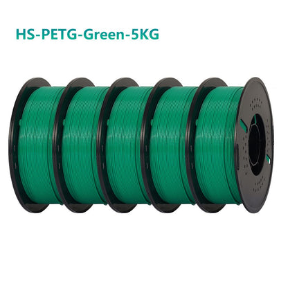 5/10KG Hyper PETG Filament, High Speed 3D Printer Filament,1kg/Spool (2.2lbs), 3D Printer Filament Good Toughness Non-Toxic Doba