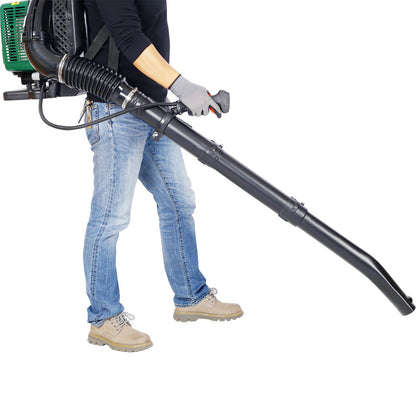 2-STROKE BACKPACK LEAF BLOWER,GAS 63.3cc,3.6HP 750CFM Doba