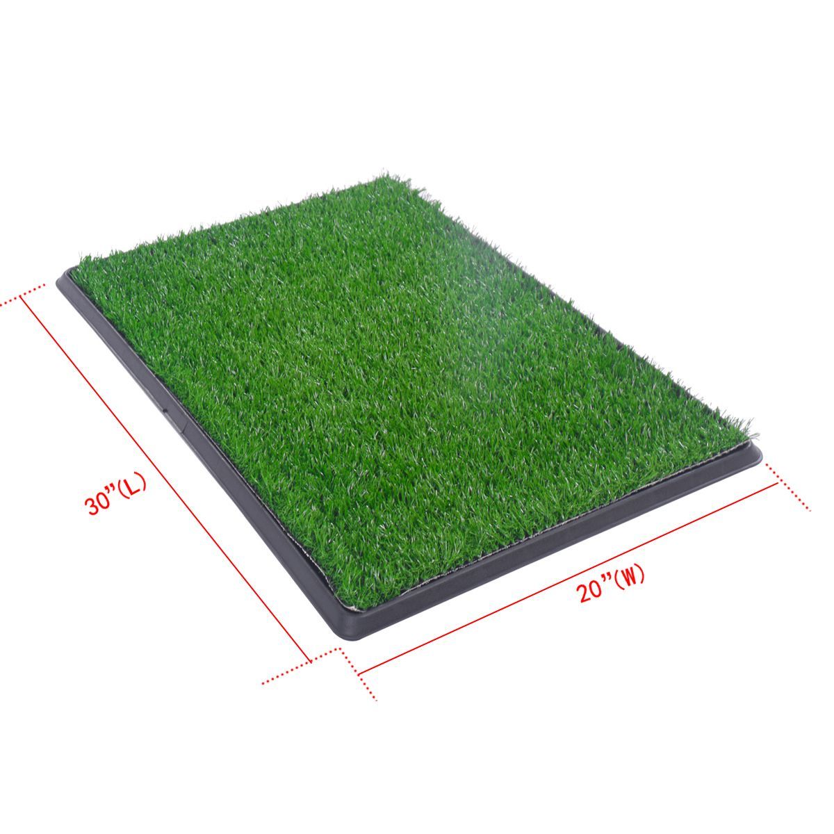 Puppy Dog Pet Potty Training Pee Grass Pad Mat House Toilet Indoor Doba