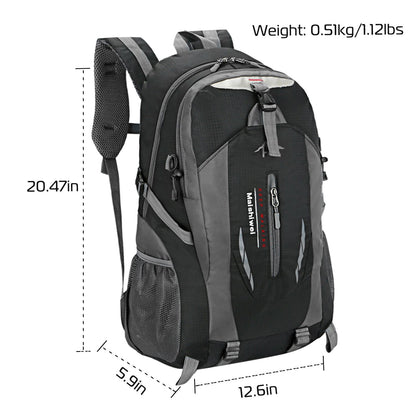 Durable 36L Waterproof Hiking Backpack with Ergonomic Design and Multiple Compartments for Travel and Outdoor Use Doba