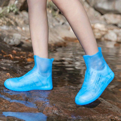 Waterproof Silicone Rain Shoes - Non-Slip, Wear-Resistant, and Perfect for All Ages Doba