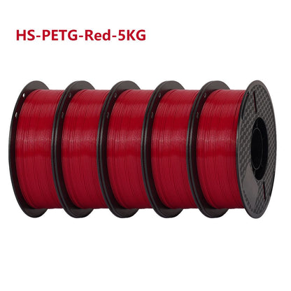 5/10KG RAPID PETG Filament, For High Speed 3D Printer 1.75MM 1KG/Rolls 3D Printer Filament Good Toughness Non-Toxic No Bubble Doba