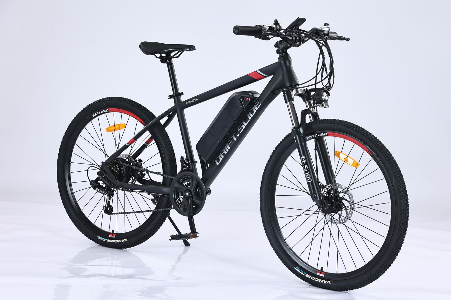 GT-X100 350W Electric Bicycle for Adults - 26" Tires, 36V 13Ah, Up to 80km Range