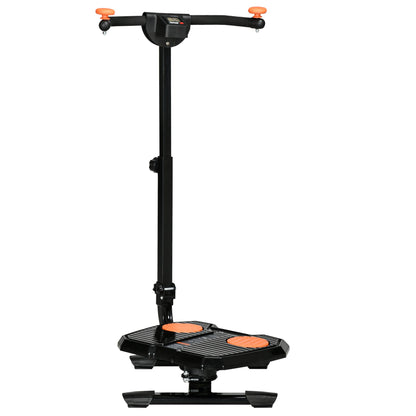 Soozier Adjustable Foldable Ab Twister Board with LCD Monitor for Core and Butt Training – Space-Saving Workout Equipment for All Heights Doba