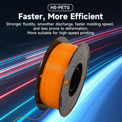 5/10KG RAPID PETG Filament, For High Speed 3D Printer 1.75MM 1KG/Rolls 3D Printer Filament Good Toughness Non-Toxic No Bubble Doba