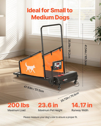 Electric Dog Treadmill for Medium Breeds - Home Fitness Solution for Active Pets