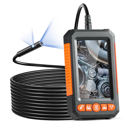 VEVOR Dual Lens Inspection Endoscope with 4.3" Screen and 16.4FT Flexible Cable Doba