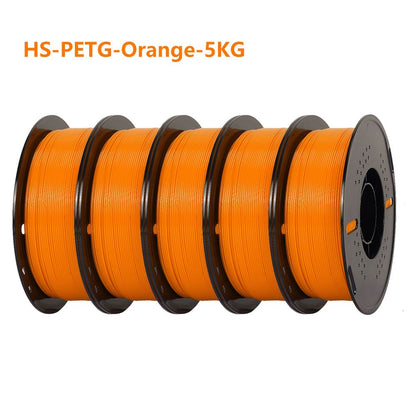 5/10KG RAPID PETG Filament, For High Speed 3D Printer 1.75MM 1KG/Rolls 3D Printer Filament Good Toughness Non-Toxic No Bubble Doba