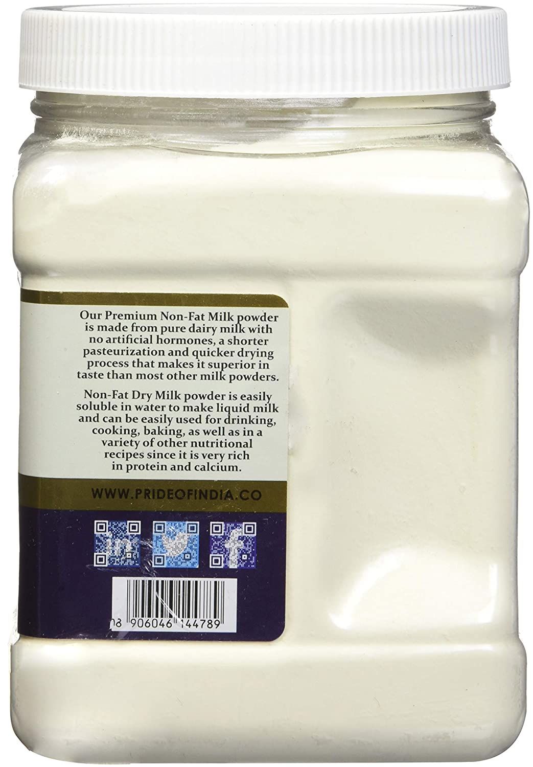 Premium Grade A Instant Non-Fat Dry Milk Powder - 20 oz Doba