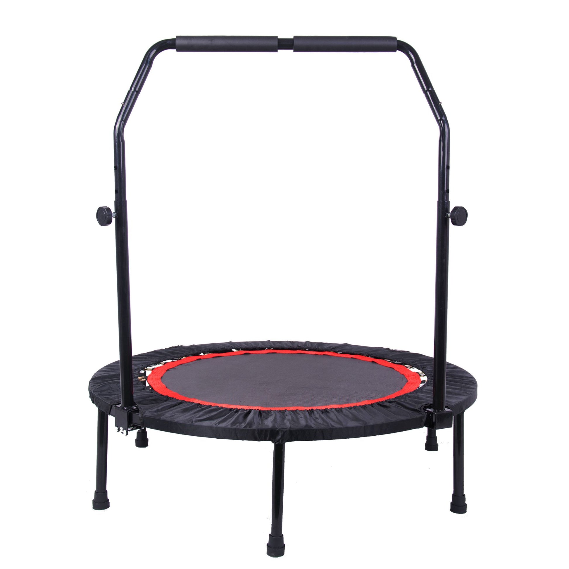 40 Inch Mini Exercise Trampoline for Adults or Kids Indoor Fitness Rebounder Trampoline with Safety Pad Max. Load 300LBS Doba