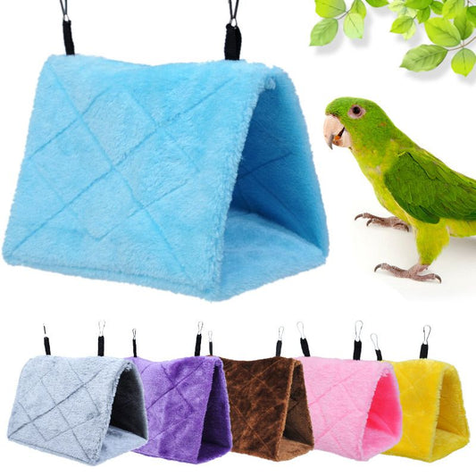 Cozy 2-Pack Bird Hammock Tent Beds for Parrots - Ideal Sleeping & Play Space Doba