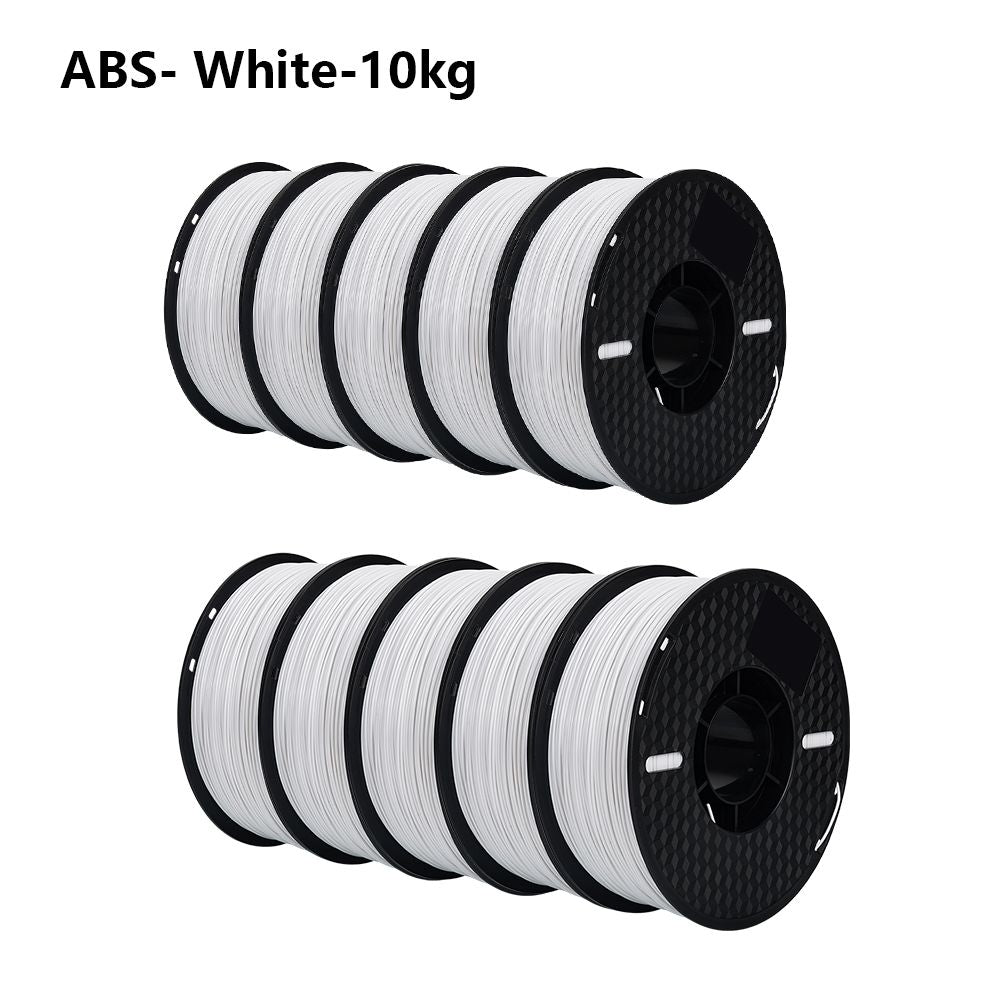 PLA PETG ABS TPU 1.75mm,3D Printer Filament 10KG Spool(22LBS), Dimensional Accuracy +/- 0.03mm Multicolor 3D Printer Materials Doba