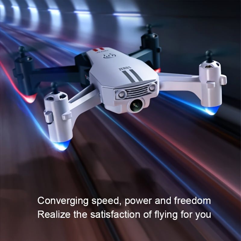 4DRC V15 Remote Control Drone, Quadcopter With Lights, Remote Control Flying Toys, Gifts For Children Doba