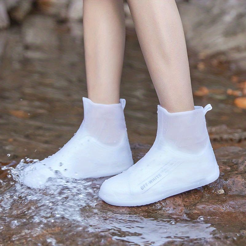 Waterproof Silicone Rain Shoes - Non-Slip, Wear-Resistant, and Perfect for All Ages Doba