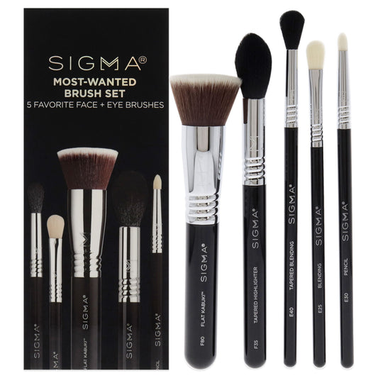 SIGMA's Essential 5-Piece Brush Set for Women Doba