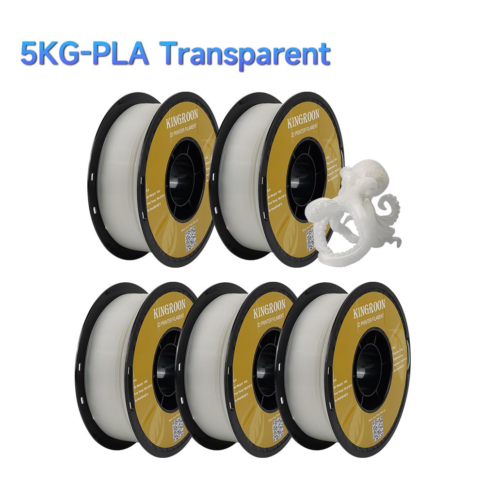 5KG 10KG PLA Filament 1.75mm 2.2LBS(1KG)/Spool Eco-Friendly 3D Printer Filament No Bubble High Quality 3D Printing Materials Doba