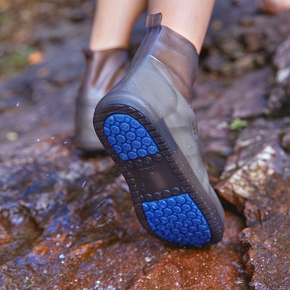 Waterproof Silicone Rain Shoes - Non-Slip, Wear-Resistant, and Perfect for All Ages Doba