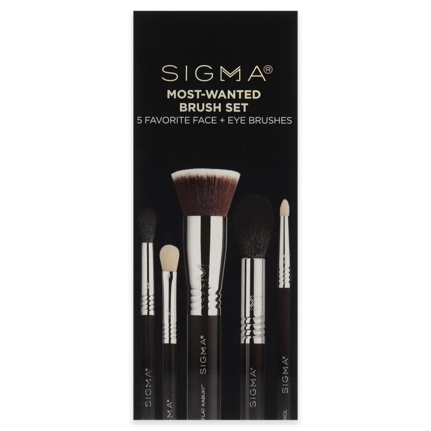 SIGMA's Essential 5-Piece Brush Set for Women Doba