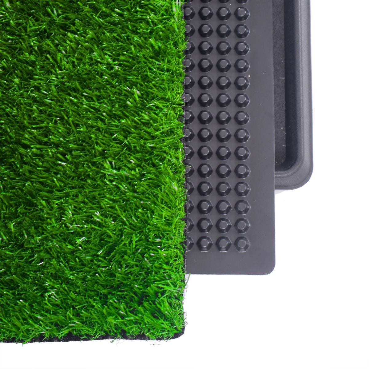 Puppy Dog Pet Potty Training Pee Grass Pad Mat House Toilet Indoor Doba