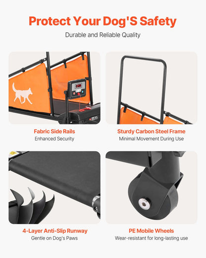 Electric Dog Treadmill for Medium Breeds - Home Fitness Solution for Active Pets