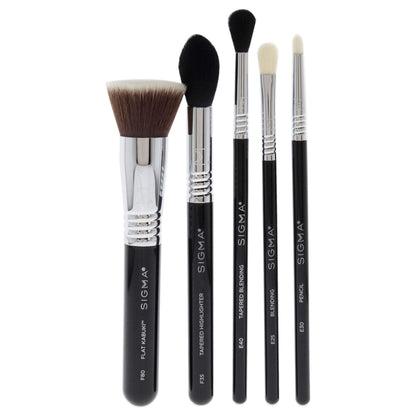 SIGMA's Essential 5-Piece Brush Set for Women Doba