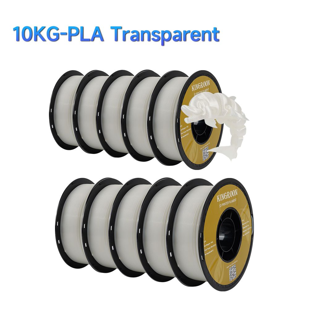 PLA PETG ABS TPU 1.75mm,3D Printer Filament 10KG Spool(22LBS), Dimensional Accuracy +/- 0.03mm Multicolor 3D Printer Materials Doba