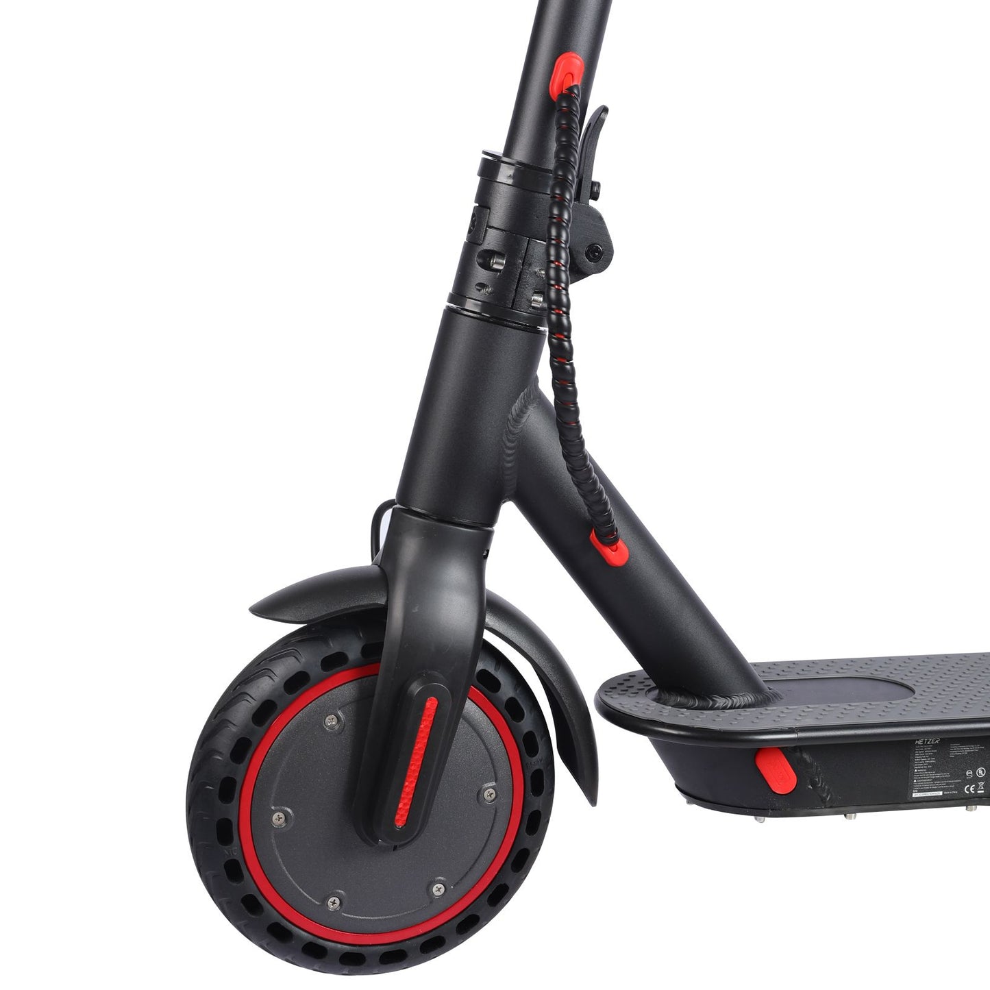 350W Electric Scooter with 36V 10.4Ah Battery, 8.5" Tires, Max Speed 30KM/H, 30-35KM Range, Front Wheel Drive