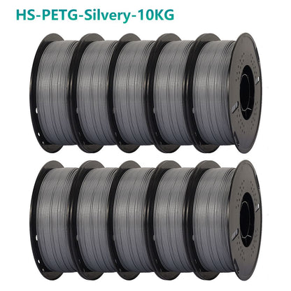 5/10KG Hyper PETG Filament, High Speed 3D Printer Filament,1kg/Spool (2.2lbs), 3D Printer Filament Good Toughness Non-Toxic Doba