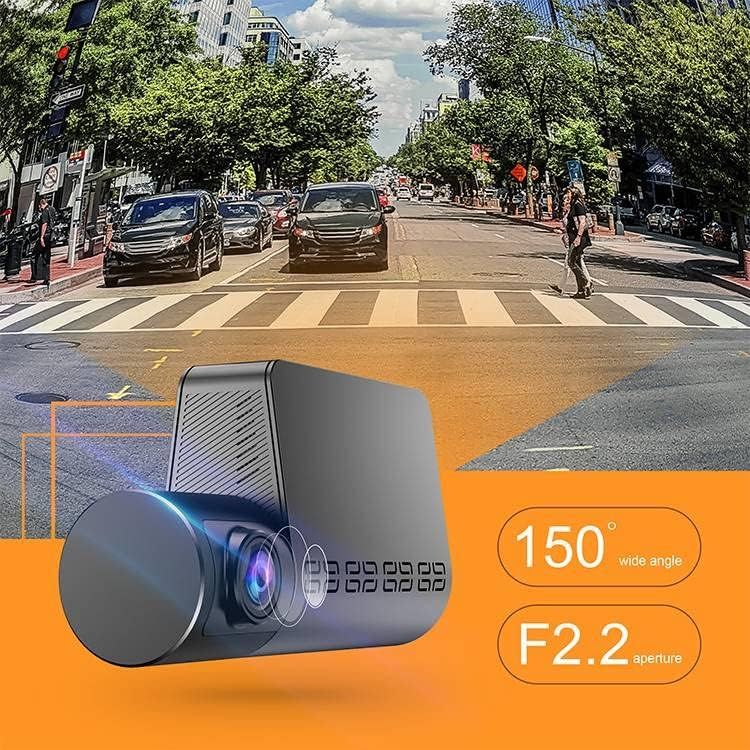 2-Channel 2K QHD +1080p Dash Cam with GPS, 140° Wide Angle, Super Night Vision, and 24-Hour Parking Monitoring Doba