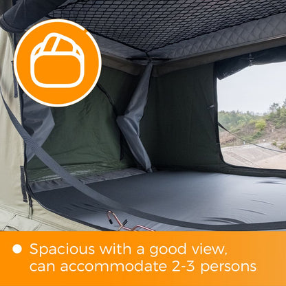 Trustmade Hard Shell Rooftop Tent 2mins Setup 100% Waterproof 50mm Mattress Pick Up Available Doba