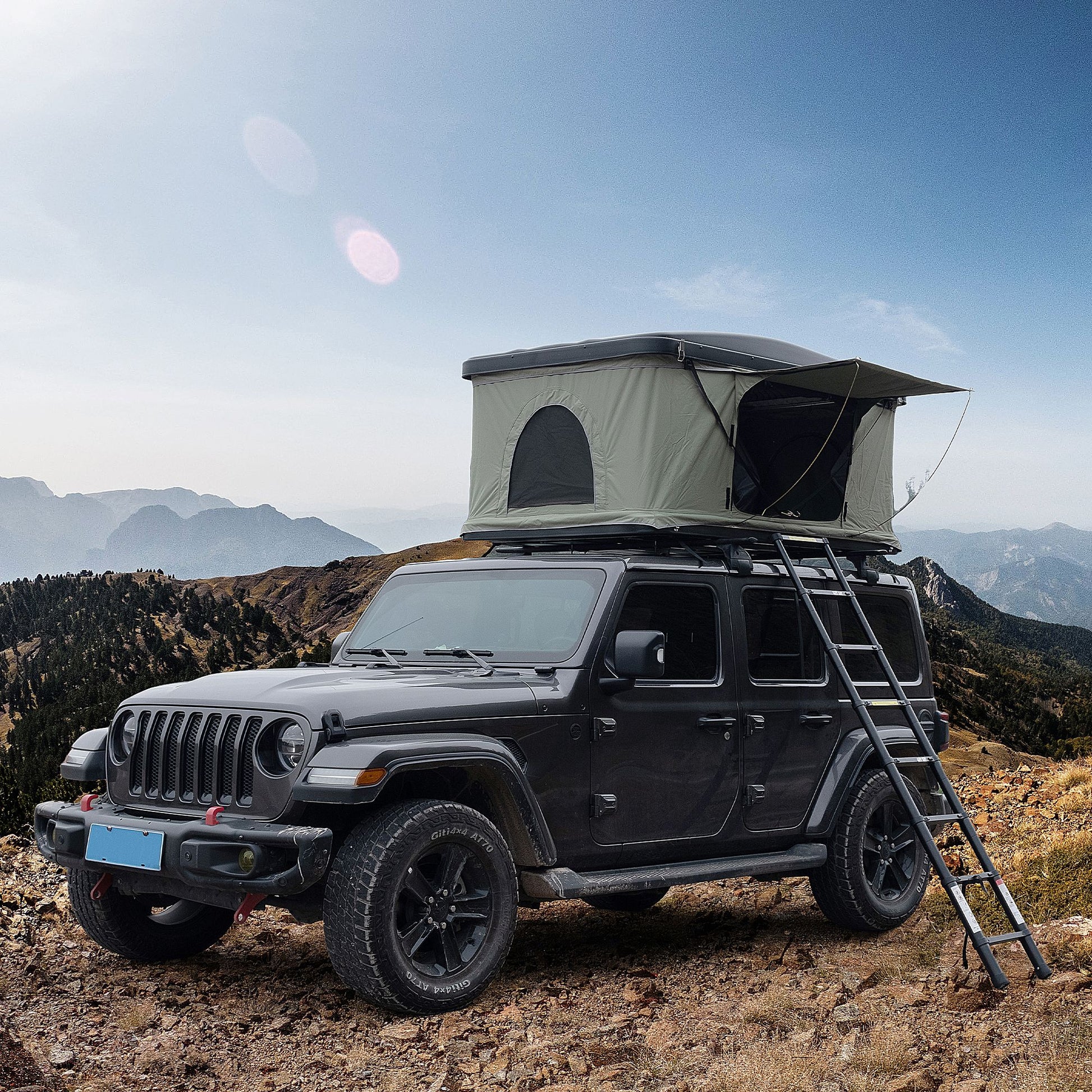 Trustmade Hard Shell Rooftop Tent 2mins Setup 100% Waterproof 50mm Mattress Pick Up Available Doba