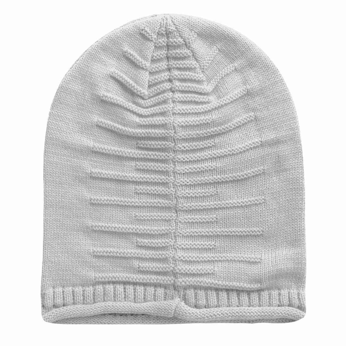 Unisex Knit Beanie Hat Winter Warm Hat Slouchy Baggy Hats Skull Cap 5 Colors