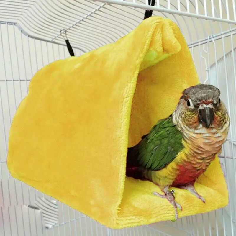 Cozy 2-Pack Bird Hammock Tent Beds for Parrots - Ideal Sleeping & Play Space Doba