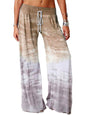 Women's Loose Gradient Printed Yoga Wide Leg Sports Pants Doba