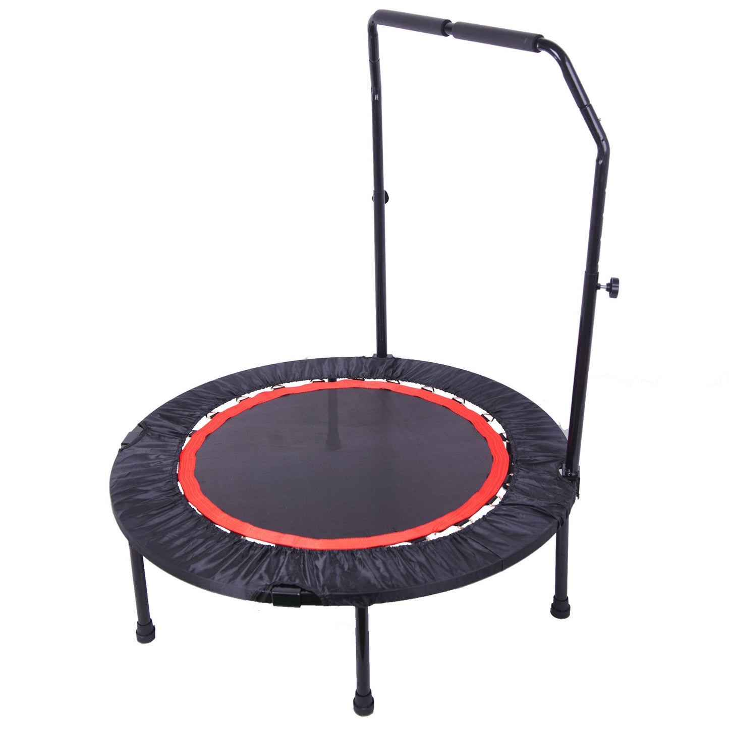 40 Inch Mini Exercise Trampoline for Adults or Kids Indoor Fitness Rebounder Trampoline with Safety Pad Max. Load 300LBS Doba