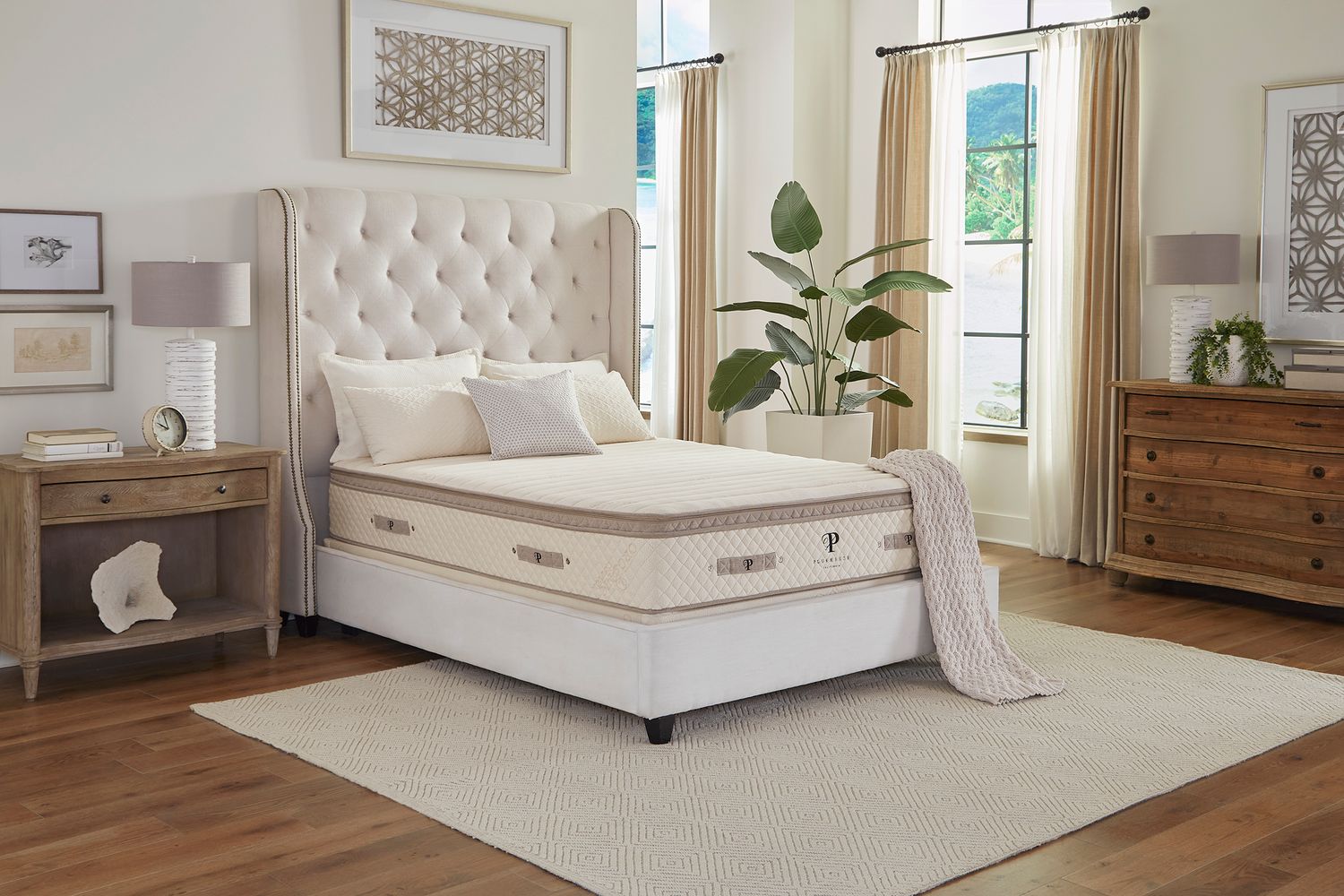 Organic Luxury Hybrid Latex Mattress - Sleep in Bliss PlushBeds