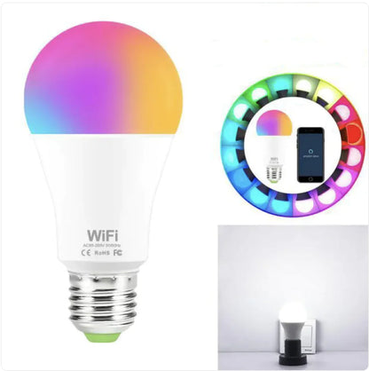 15W WiFi Smart RGB LED Light Bulb Chris and Alexa Store